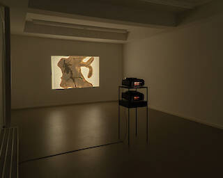  Earth Beamer II, 2022, Installationsansicht © Juan Francisco Rodriguez