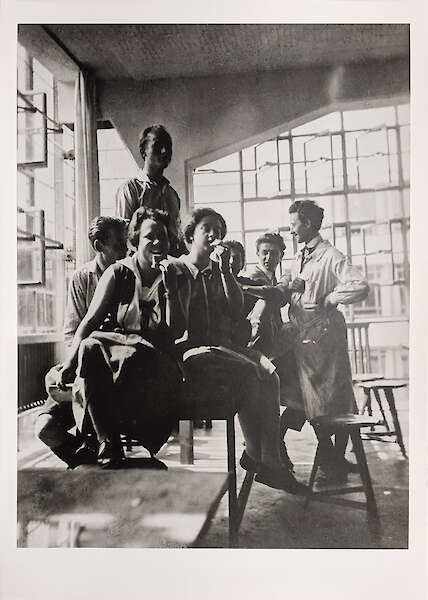 Arbeitspause im Vorkurs, 1928