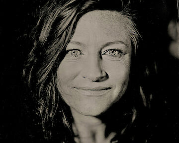 Nassplattenfotografie - Elke, © Matthias Weikamm  