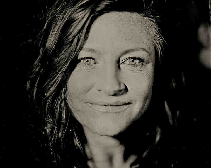 Nassplattenfotografie - Elke, © Matthias Weikamm  