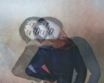 Historisches Tanzfoto in durch AI verfremdeter Anmutung, Selbstinszierung Valeska Gert  