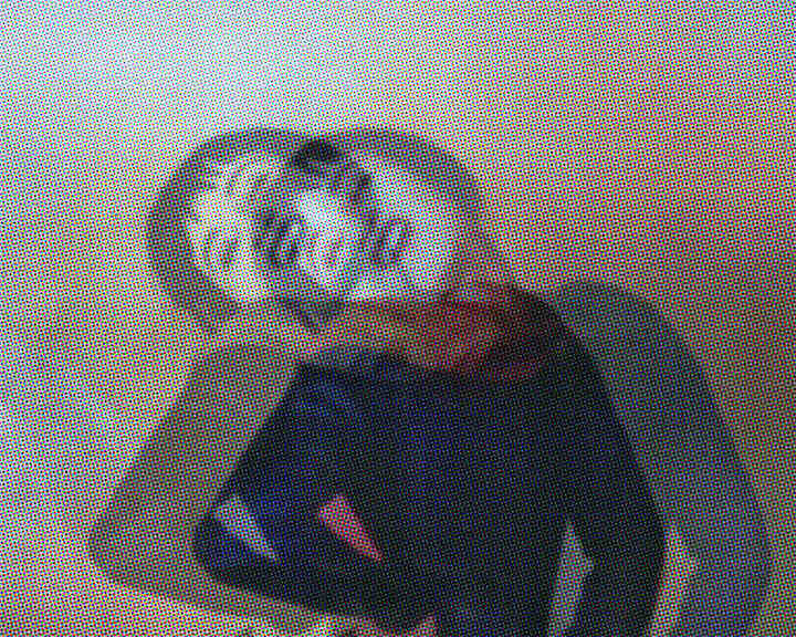 Historisches Tanzfoto in durch AI verfremdeter Anmutung, Selbstinszierung Valeska Gert  