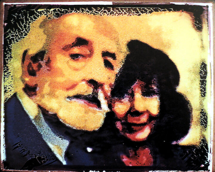  Herbert Döring-Spengler, Das Ehepaar L. Fritz und Renate Gruber, Polaroidarbeit © Herbert Döring-Spengler
